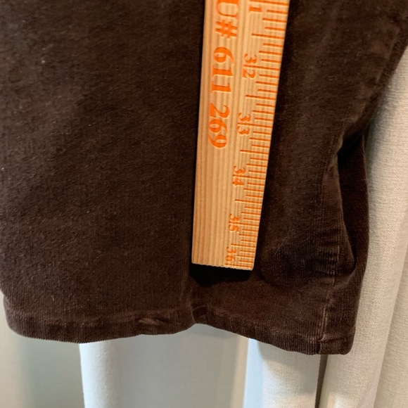 Gloria Vanderbilt Women’s Brown Corduroy Straight Leg Pants; Size 18W - Picture 5 of 8